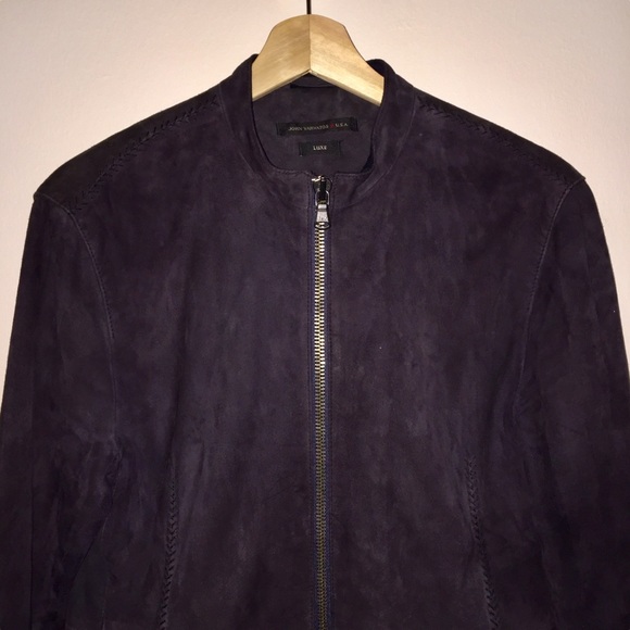 {SOLD} James Bond John Varvatos Suede Jacket - Picture 6 of 15